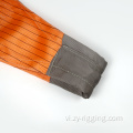 10 tấn màu cam phẳng sling sling